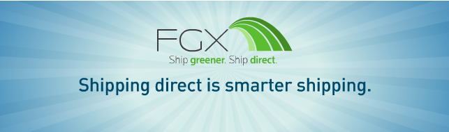 FGX Ship greener. Ship direct.